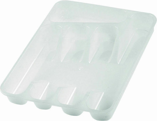 Keeeper Drawer Cutlery Tray Pablo Plastic 33.5x26.5x5cm White