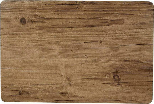 Espiel Platzdeckchen Kunststoff Braun 45x30cm 6Stück