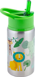 Stephen Joseph Stainless Steel Kids Water Bottl...