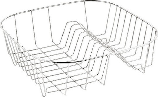 Sidirela Sită Pentru Chiuvetă Metalică Argintie 32x28x10.5cm