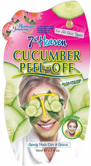 7th Heaven Cucumber Peel Off Peel Off Μάσκα Προσώπου για Ενυδάτωση 10ml