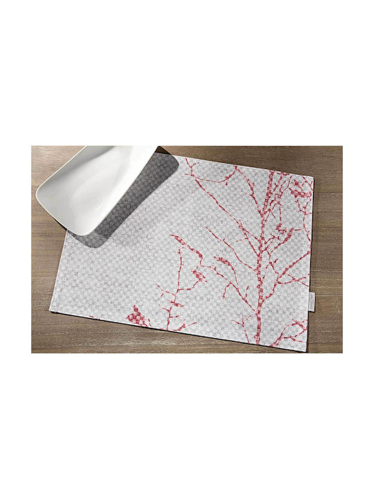 Saint Clair 3003 Placemat Fabric Red 45x33cm 1pcs