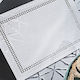 Saint Clair 3004 Platzdeckchen Stoff Silver 45x33cm 1Stück