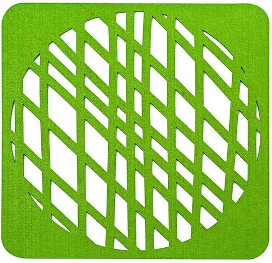 Salt & Pepper Felt Placemat Placemat Sketch Green 12.5x12.5cm