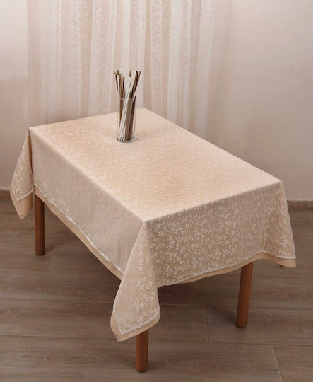 Viopros Stoff Tischsets Beiges 45x35cm 4 Stück