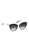 Ana Hickmann Women's Sunglasses with Black Frame and Black Gradient Lens AH9280 A01