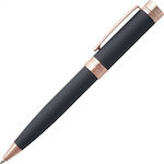 Cerruti Στυλό Ballpoint με Μπλε Mελάνι Zoom Rose Gold