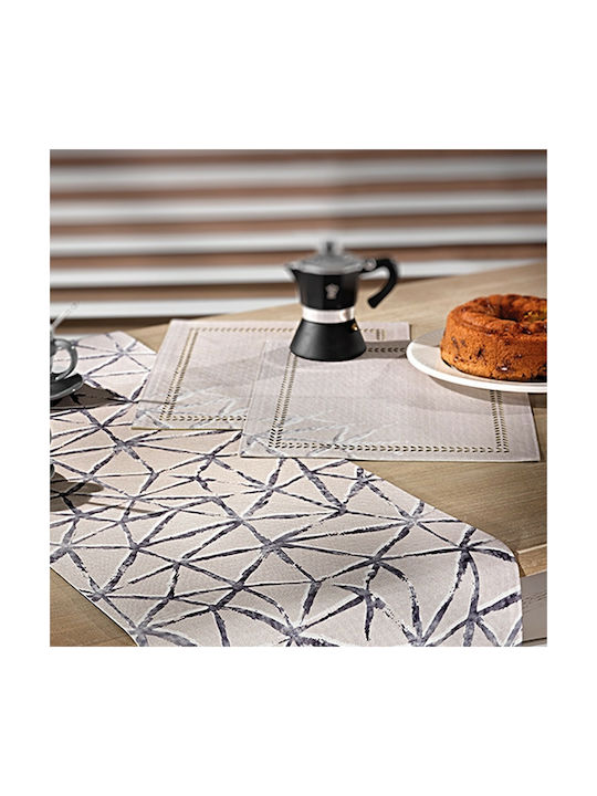 Saint Clair 3004 Placemat Fabric Beige 45x33cm 1pcs