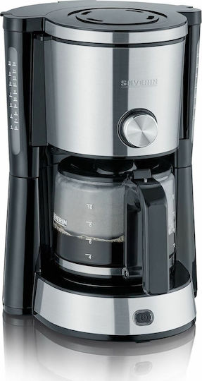 Severin KA 4825 Καφετιέρα Φίλτρου 1000W Silver