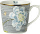 Laura Ashley Heritage Κούπα Κεραμική Midnight Pinstripe Uni 220ml