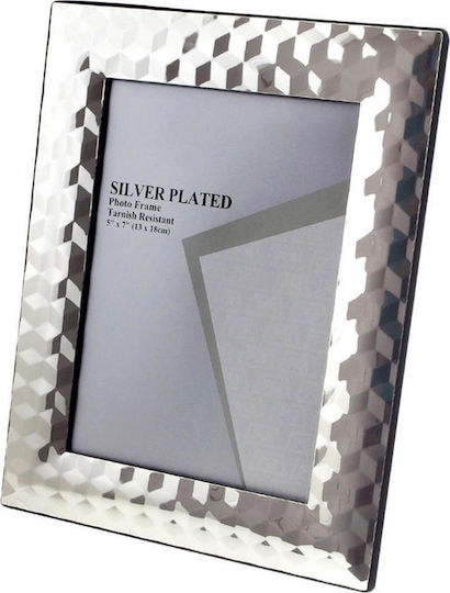 Ankor Silver Plated Photo Frame with Silver Frame