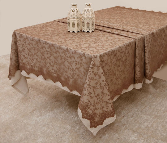 Anna Riska 2331 Platzdeckchen Stoff Beige 37x50cm 419242 4Stück Anna Riska 2331 Platzdeckchen Stoff Beige 37x50cm 419242 4Stück