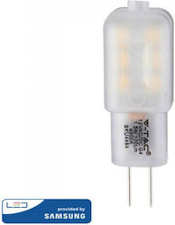 V-TAC VT-201 LED Lampen für Fassung G4 Warmes Weiß 100lm 1Stück