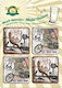 Nostalgic Art Route 66 Bike Σουβέρ Μεταλλικό Πολύχρωμο 9x9cm 4τμχ