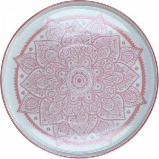 Zaros Mandala Rotund Suporturi pentru pahare Ceramică Roz 21.5cm 1buc Zaros Mandala Rotund Suporturi pentru pahare Ceramică Roz 21.5cm 1buc