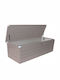 Cutie de depozitare pentru exterior MaxC Plastic 582lt Gri L165xW69xH62buc