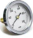 Arthermo Analog Oven Thermometer 0°C / +500°C Silver-Gold