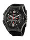 Guess Genesis Watch Battery with Black Rubber Strap