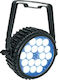 Showtec Bewegtes Licht LED PAR Compact Par 18 MKII Black RGB