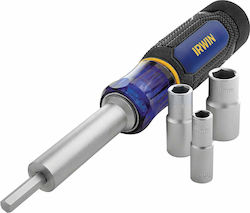 Irwin Screwdriver Socket with 4 Magnetic Interchangeable Tips