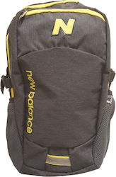 New Balance Σχολική Τσάντα Πλάτης Γυμνασίου - Λυκείου σε Γκρι χρώμα Μ30 x Π17 x Υ43cm