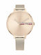 Tommy Hilfiger Alexa Γυναικείο Ρολόι 38mm Μπαταρίας με Ροζ Χρυσό Μεταλλικό Μπρασελέ