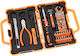 Jakemy Tool Case with 47 Electrician's Tool Set