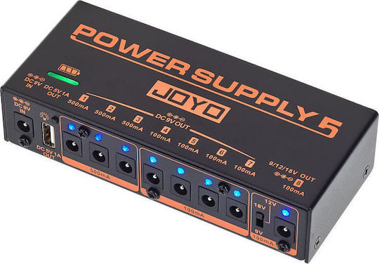 Joyo JP-05 Захранващи устройства за педали Електрическа китара