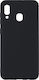 Hurtel Back Cover Silicon 2mm Negru (Galaxy A20e)