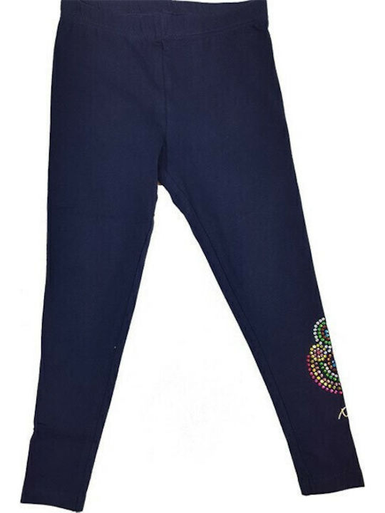 Desigual Kids Legging Long Navy Blue Socrates
