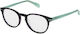 Tous Plastic Eyeglass Frame Black VTO926 0U55