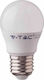 V-TAC VT-245 LED Bulb 4.5W for Socket E27 and Shape G45 Warm White 470lm