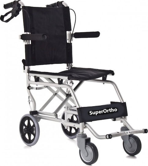 SuperOrtho Scaun cu Rotile Pliabil Tip Simplu 36cm ALU45