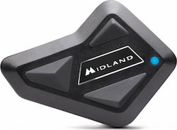 Midland BT Mini Ενδοεπικοινωνία Μονή για Κράνος Μηχανής με Bluetooth