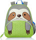 Skip Hop Zoo Sage Sloth Schulranzen Rucksack Für Kindergarten Mit Flaschenhalter Grau