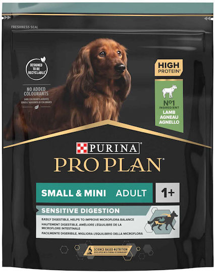 Pro Plan OpitDigest 0.7kg Dry Food Gluten-Free, with Few Grains for Adult Small Breed Dogs with Lamb