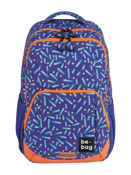 Pelikan Be.Bag Freestyle Confetti Schulranzen Rucksack Junior High-High School in Blau Farbe