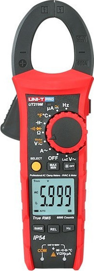 UT-219M(GS) Pinza amperimétrica digital IP54 UNI-T