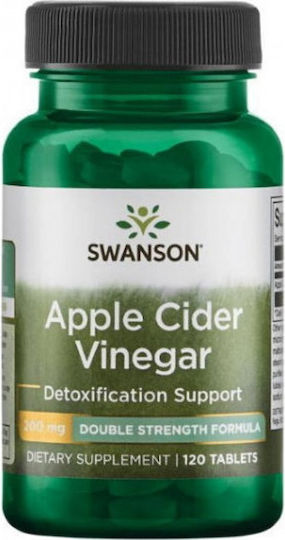 Swanson Apple Cider Vinegar 200mg Special Food Supplement 120 Tablets