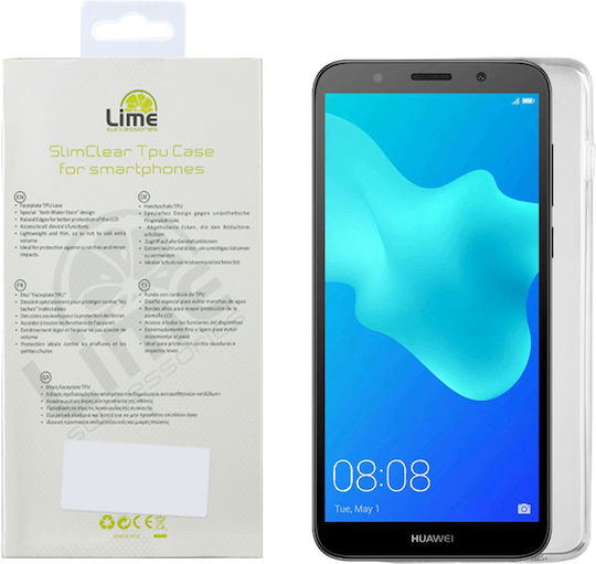 Lime Slimclear Back Cover Silicone Transparent (Huawei Y5 2018)