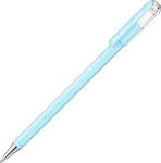 Pentel Hybrid Milky Pen Gel 0.8mm with Blue Ink Pastel Blue