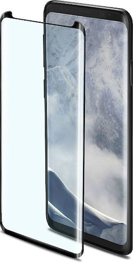 Celly 3D Glass 3D Full Face Tempered Glass (Galaxy S9)