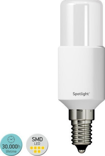 Spot Light LED Bulb 8W for Socket E14 and Shape C37 Cool White 640lm