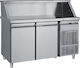 Bambas Frost MM 155 Commercial Refrigerator 368lt with 2 Doors 0/+10°C L155xD70xH118cm