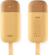 Remax Camaroon RPL-32 Power Bank 5000mAh 60W cu 2 Porturi USB-A Portocaliu