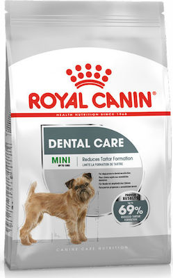 Royal Canin Dental Care Mini 3kg Trockenfutter für erwachsene Hunde kleiner Rassen