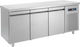 Bambas Frost Английски превод: Stainless Steel Refrigerator Counter 431лт with 3 Doors and Cooling Machine 0/+10°C L185xW70xH85см