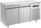 Bambas Frost Английски превод: Stainless Steel Refrigerator Counter 344лт with 2 Doors and Cooling Machine 0/+10°C L139xW70xH85см PG 139 PG139