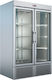 Bambas Frost U 137 Commercial Refrigerator Cabinet with 2 Glass Doors L137xD72xH207cm