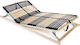 Ergonomischer Rahmen für Halb-Doppelbett 120x20...